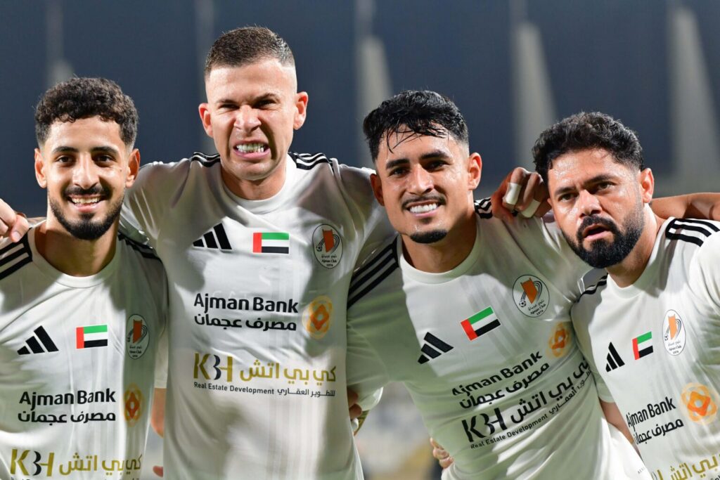 فوز عجمان على الوحدة في الجولة الافتتاحية لدوري أدنوك للمحترفين